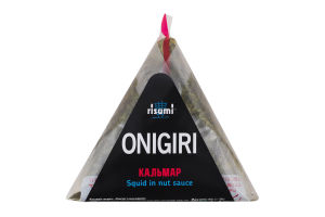 Сэндвич рисовый Онигири с кальмаром Risumi м/у 110г