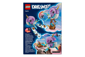 Конструктор для дітей від 7років №71472 Izzie's Narwhal Hot-Air Balloon Dreamzzz Lego 1шт