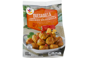 Ahold Chicken Meatballs Quesadilla