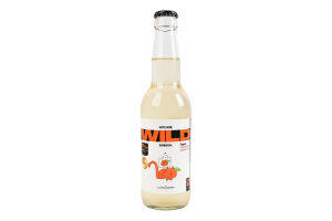 Напій газований ферментований непастеризований Персик Комбуча Wild Kombucha с/пл 0.33л