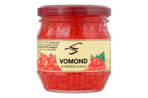 Икра имитированная зернистая красная Vomond с/б 200г