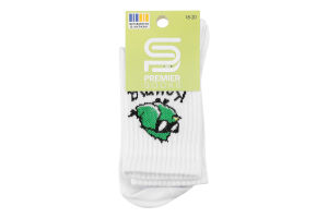Шкарпетки дитячі з малюнком модель-1 висока резинка р.12-20 Premier Socks