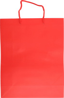 Пакет подарочный красный 26х32х10см №CSPB011 Greenwich Products Co. Limited 1шт