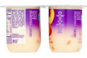 Dannon Light & Fit Nonfat Yogurt Peach - 4 CT