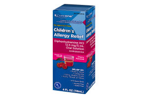 CareOne Children's Allergy Relief Oral Solution Cherry