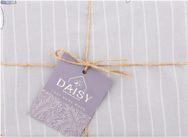 Фартух кухонний Spring Grey з нагрудником Daisy