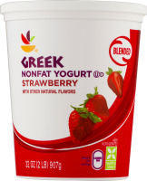 Ahold Greek Nonfat Yogurt Strawberry