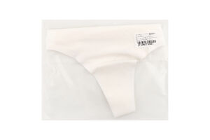 Труси-стрінги жіночі білі 80%ПА 20%еластан р.M/L/XL CH0610 Коттон Хілл