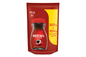 Кофе растворимый гранулированный Classic Nescafe д/п 450г