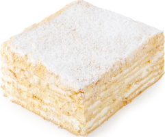 Пиріг Наполеон з ніжним кремом ваг