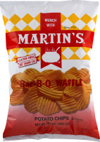Martin's Bar-B-Q Waffle Potato Chips
