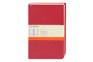 Записник Moleskine Classic лінія середній червоний