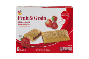 Ahold Fruit & Grain Cereal Bars Strawberry - 8 CT