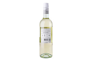 Вино 0.75л 10.5% белое полусладкое виноградное натуральное купажированное Freschello бут