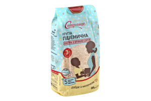 Крупа пшеничная из мягких сортов Экстра Сквирянка м/у 600г
