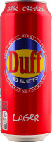 Пиво Duff Lagerbier Hell світле фільтроване з/б
