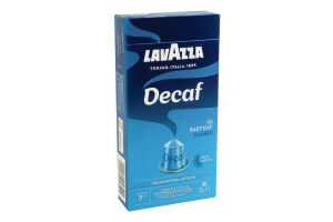 Кава натуральна смажена мелена Decaf Lavazza к/у 10шт