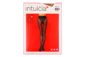Колготи жіночі Bikini Premium тілесні 20ден р.4 Intuicia