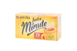 Чай чорний Just a Minute к/у 20х1.4г