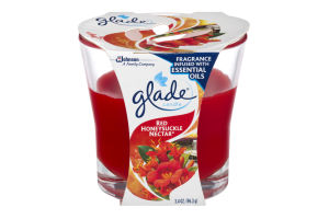 Glade Candle Red Honeysuckle Nectar