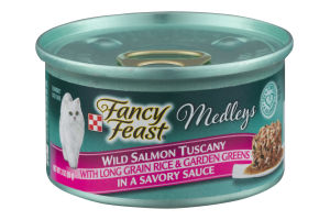 Fancy Feast Medleys Wild Salmon Tuscany Cat Food