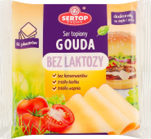 Сир плавлений Sertop Гауда безлактозний слайс 40%