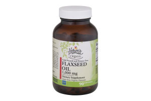 Nature's Promise Organic 1,000mg Flaxseed Oil - 90 CT