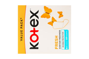 Прокладки щоденні гігієнічні Normal Fresh Kotex 120шт