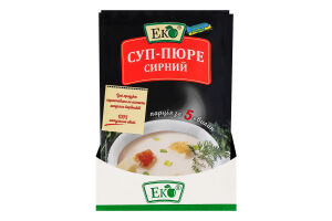 Суп-пюре сырный быстрого приготовления Еко м/у 18г