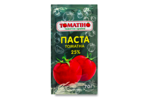 Паста томатная 25% асептического консервирования Томатіно в/с м/у 70г