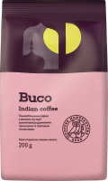 Кофе натуральный жареный молотый Indian coffee Buco м/у 200г
