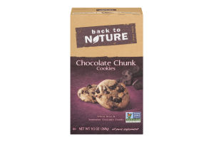 Back to Nature Cookies Chocolate Chunk