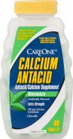 CareOne Calcium Antacid Tablets Wintergreen - 96 CT