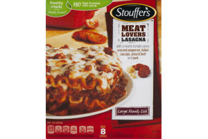 Stouffer's Meat Lover's Lasagna Large Family Size