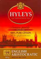 Чай черный байховый цейлонский цельнолистовой Английский аристократический Hyleys к/у 100г