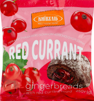 Пряники с начинкой со вкусом красной смородины Київхліб м/у 250г