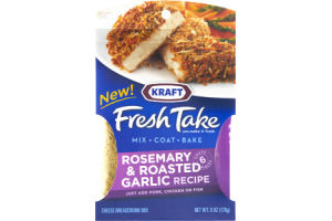 Kraft Fresh Take Rosemary & Roasted Garlic Cheese Breadcrumb Mix