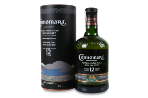 Віскі 0.7л 40% односолодове 12YO Connemara тубус