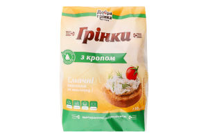 Гренки с укропом Добра грінка м/у 130г