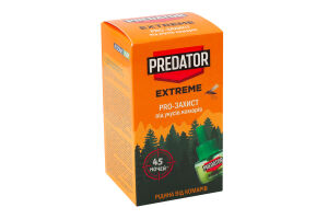 Рідина д/електрофумігатора Extreme Pro-Захист 45ночей 30мл Predator