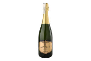 Вино ігристе 0.75л 11.5% біле екстрасухе Cava Manos пл