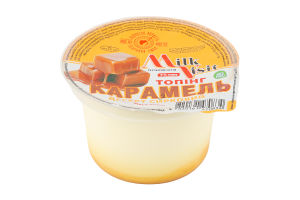 Десерт сирковий з наповнювачем Топінг шоколад 9% 200г стакан Milk Visit