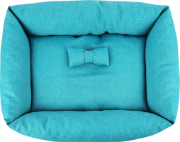 Лежак д/собак Патрік №2 бірюзовий прямокутний 50*70*20см Матис