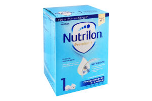 Суміш молочна суха для дітей 0-6міс 1 Premium+ Nutrilon к/у 2х500г