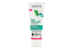 Паста зубная с фтором Mint Total care Sante 75мл