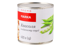 Квасоля у ніжному соусі Marka Promо з/б 420г