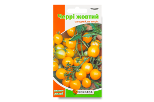Насіння Томат Черрі жовтий 0,1г Яскрава