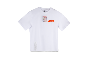 Футболка Чайка-Чек біла L