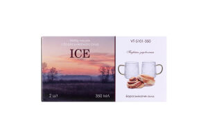 НБ ЧАШОК ICE БОРСИЛ СКЛО 2ШТ 0,35Л