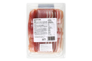 Шинка Prosciutto Crudo с/в нарізка 120г газ/уп Corte Buona